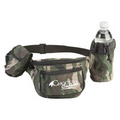 Camouflage 3-Zipper Fanny Pack